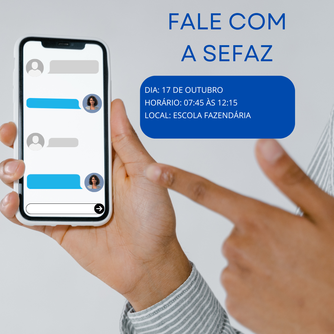 "Fale com a SEFAZ"