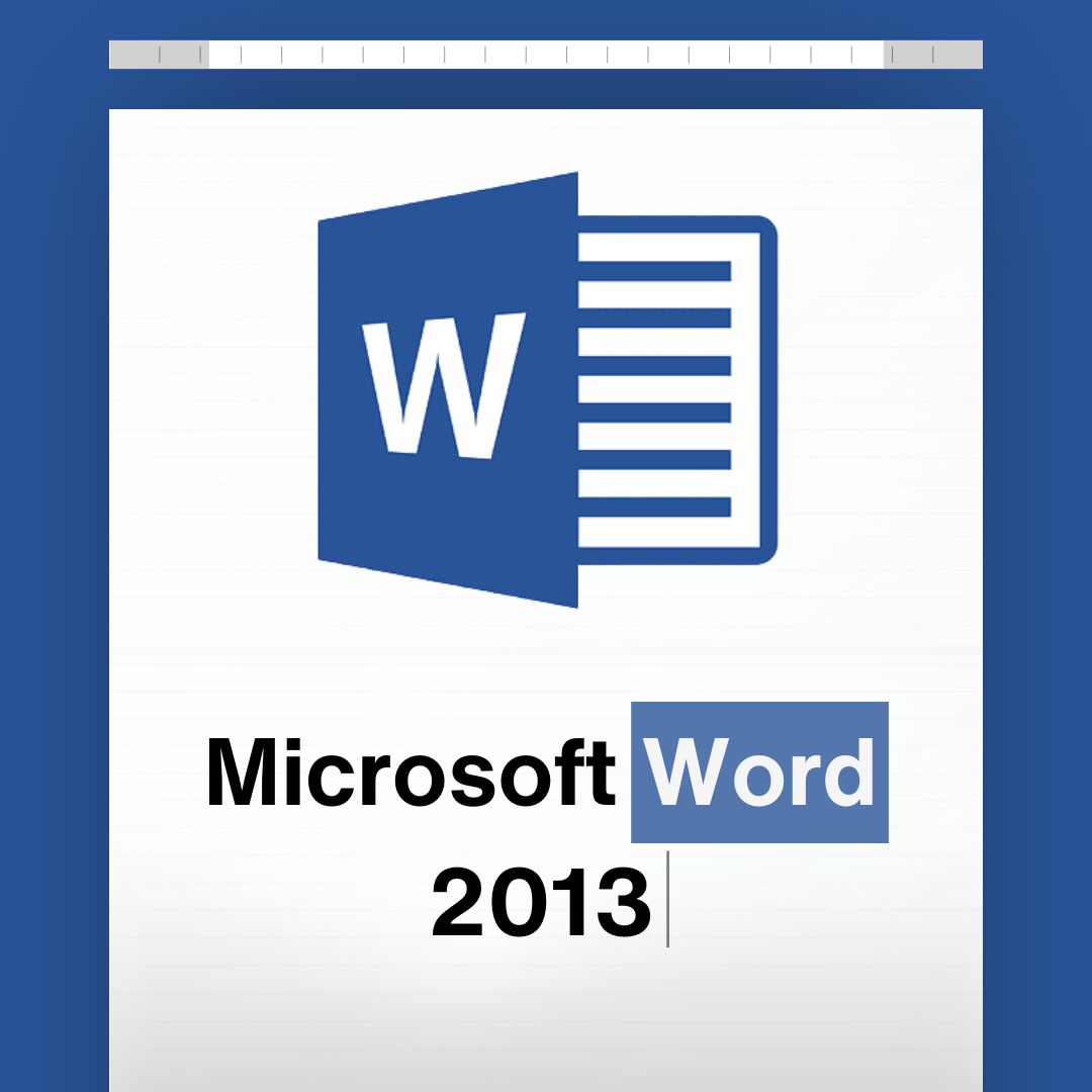 Microsoft WORD 2013